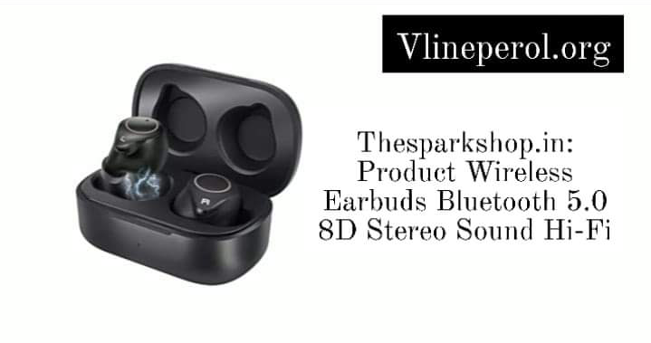 Thesparkshop.in: Product Wireless Earbuds Bluetooth 5.0 8D Stereo Sound Hi-Fi